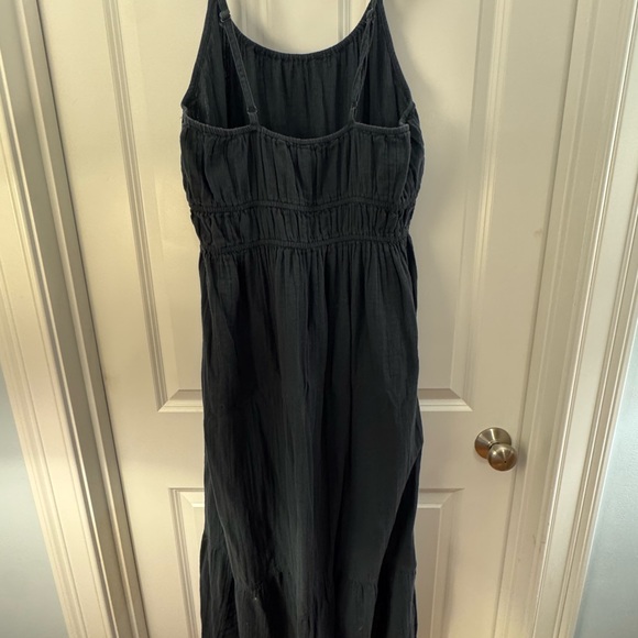 PACT: Coastal Double Gauze Cami Maxi Dress - Picture 9 of 10